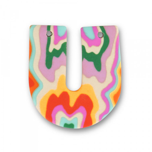 Polymeer hangers U-vormig Multicolour