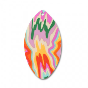 Polymeer hangers blad Multicolour