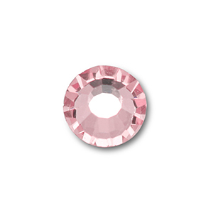 Preciosa SS34 flat back Light rose