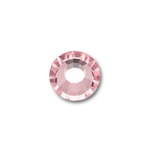 Preciosa SS30 flat back Light rose