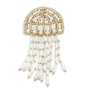 Broches kwal White-gold
