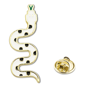 Pins slang White-black-gold