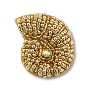Broches schelp Gold
