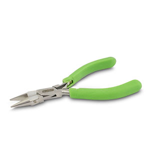 Beadalon puntbek tang met veer Green-silver