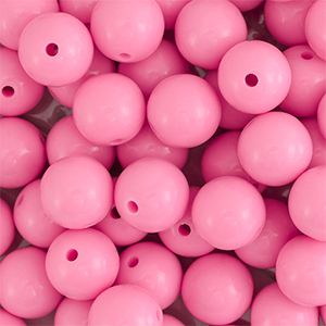 18 mm DQ acryl kralen Pink