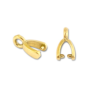 Roestvrij stalen (RVS) Stainless steel onderdelen buighanger voor bedel Gold