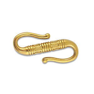 Roestvrij stalen (RVS) Stainless steel onderdelen S-haak sluiting Gold