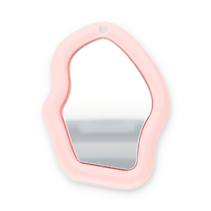 Statement hangers spiegel Light apricot pink