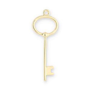 Statement hangers sleutel Gold