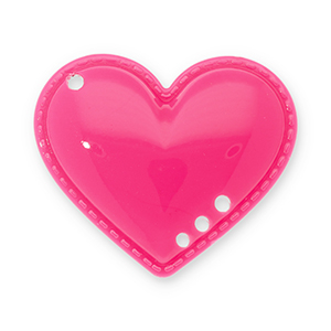 Statement hangers hart Dark pink
