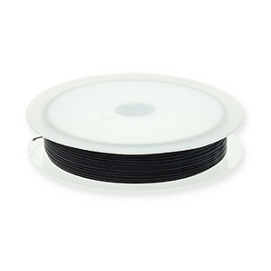 Elastiek rijgdraad 0.5mm Black