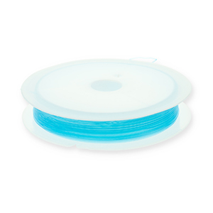 Elastiek rijgdraad 0.5mm Turquoise blue