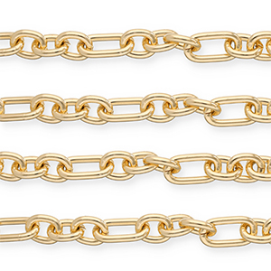 Aluminium onderdelen jasseron ankerketting Gold