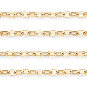 Aluminium onderdelen jasseron ankerketting Gold