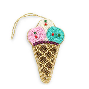 Trendy hangers ijslolly Brown-multicolour-gold