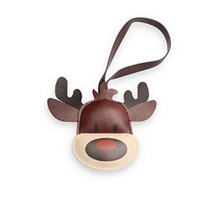 Trendy hangers rendier Brown-beige-red-black