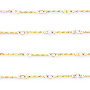 Roestvrij stalen (RVS) Stainless steel onderdelen jasseron staaf Gold