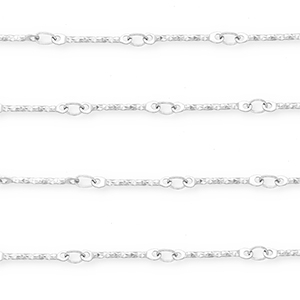 Roestvrij stalen (RVS) Stainless steel onderdelen jasseron staaf Silver