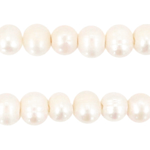 BQ Zoetwaterparels rond 5-6mm Ivory