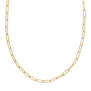 BY31&reg; Roestvrij stalen (RVS) Stainless steel schakelkettingen Gold