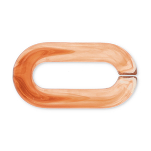 Acrylic chain 20mm losse schakels Orange