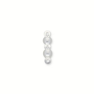 925 Zilver onderdelen kalotjes 4mm Silver