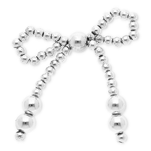 Statement hangers strik Silver