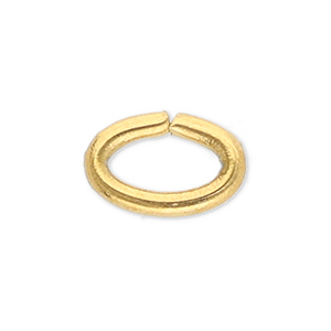Roestvrij stalen (RVS) stainless steel onderdelen buigring ovaal Gold