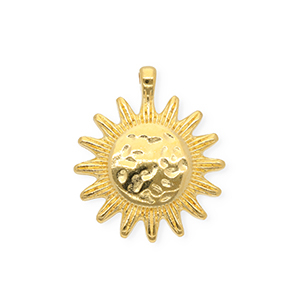 Bedels DQ&reg; metaal zon Goud (nikkelvrij)
