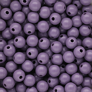 10 mm DQ acryl kralen shiny Purple haze 18-3718 TCX