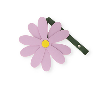 Statement hangers bloem Mauve purple-yellow-dark green