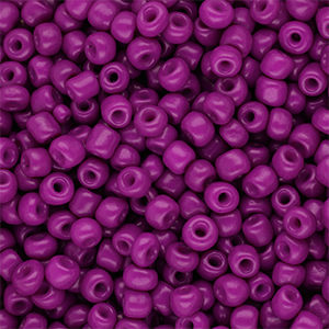 Glaskralen Rocailles 6/0 (4mm) Purple
