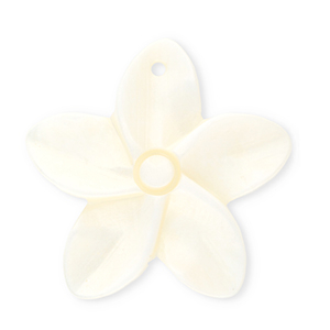 Schelp hangers specials bloem White