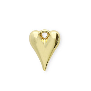 Acryl hangers hart Gold