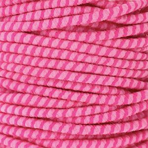 Gekleurd elastisch draad 2.3mm Multicolour pink