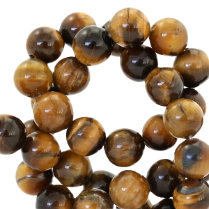 Natuursteen kralen tijgeroog 8mm Brown