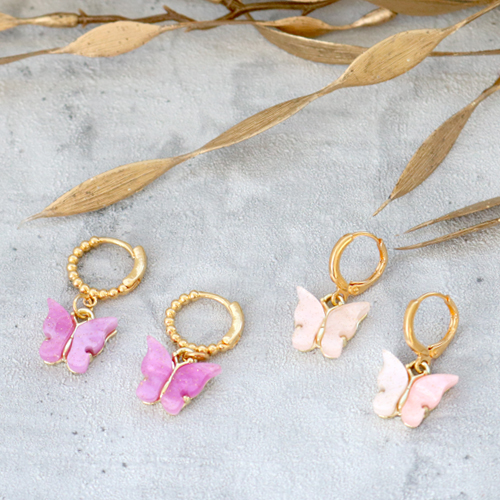 Get inspired! Resin vlinder bedels