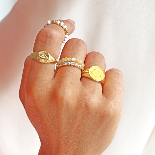 Get creative met ringen met enamel