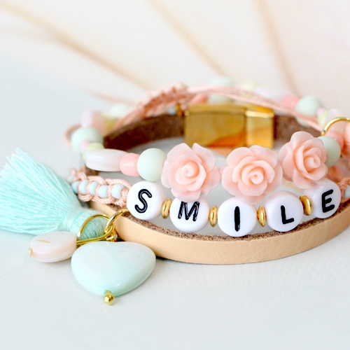 Schattige kinderarmbandjes!