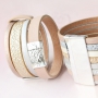 Metallic armbanden van imi leer en nieuwe BQ sloten
