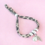 Trendy en universele armbandjes die je ook kan gebruiken als haarelastiek van stitched elastisch lint Ibiza!