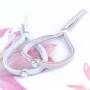 Trendy en universele armbandjes die je ook kan gebruiken als haarelastiek van stitched elastisch lint Ibiza!