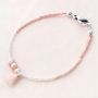 Armbandjes met Beadalon onderdelen, Miyuki kralen en DQ metaal + ImpressArt inspiratie