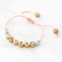 Macram&eacute; armbandjes met letterkralen van DQ metaal!