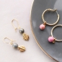 Subtiele sieraden met nieuwe jade natuursteen kralen en gouden details!