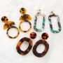 Maak prachtige oorbellen met onze trendy resin hangers!