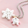 Kindersieraden met unicorn hangers van resin!