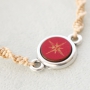 Winterse sieraden met houten cabochons, Cuoio armbanden en macram&eacute; draad