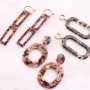 Trend alert! Handmade resin oorbellen