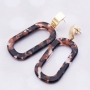 Trend alert! Handmade resin oorbellen